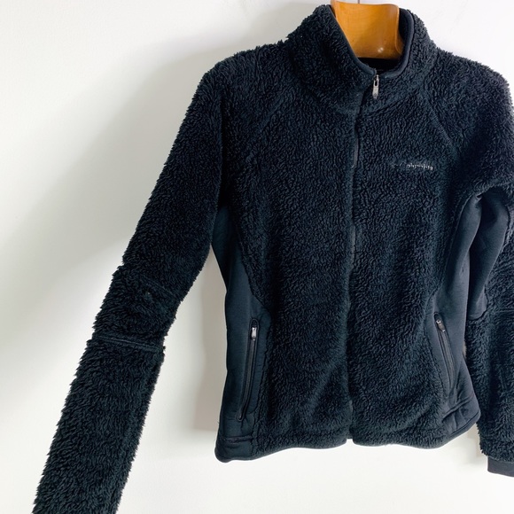 teddy bear fleece black